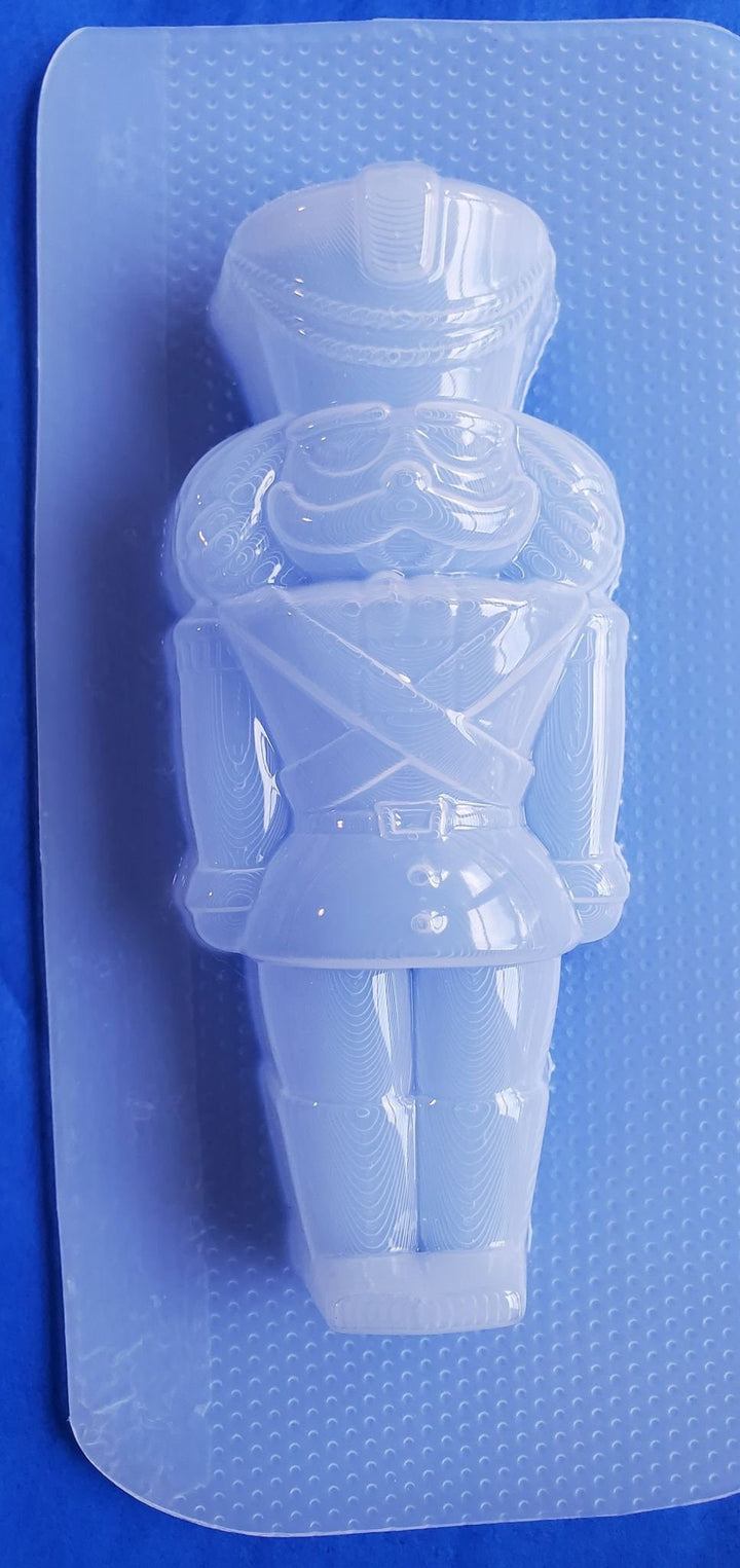 Nutcracker Plastic Mold or Silicone mold, bath bomb mold, soap mold, ballet mold, resin mold, nut cracker mold, doll mold, soldier mold, nut