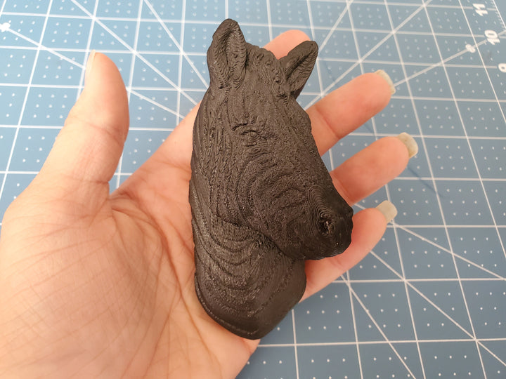 Zebra Head Plastic Mold or Silicone mold, bath bomb mold, soap mold, safari mold, resin mold, animal mold, zebra mold, Chocolate mold,Africa