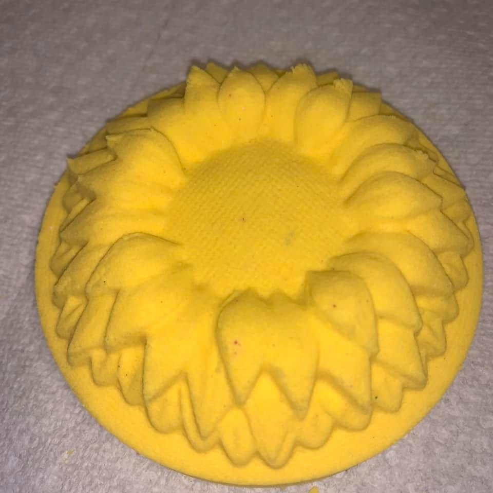 Sunflower Plastic Mold or Silicone mold, bath bomb mold, soap mold, floral mold, resin mold, chocolate mold, flower mold, sun flower mold