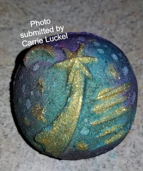 Galaxy 2 part Plastic Mold , bath bomb mold, soap mold, comet bomb mold, resin mold, chocolate mold, stars and moon mold, candle mold, mold