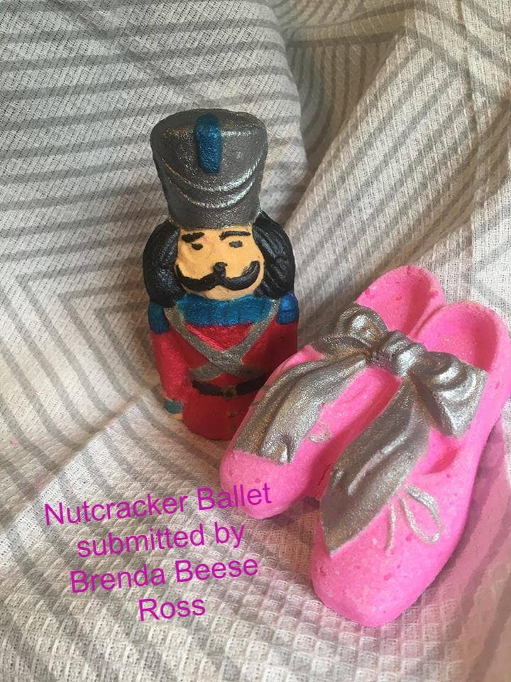 Ballet Slippers Plastic Mold or Silicone mold, bath bomb mold, soap mold, ballet shoe mold, resin mold, dance mold, chocolate mold, shoe