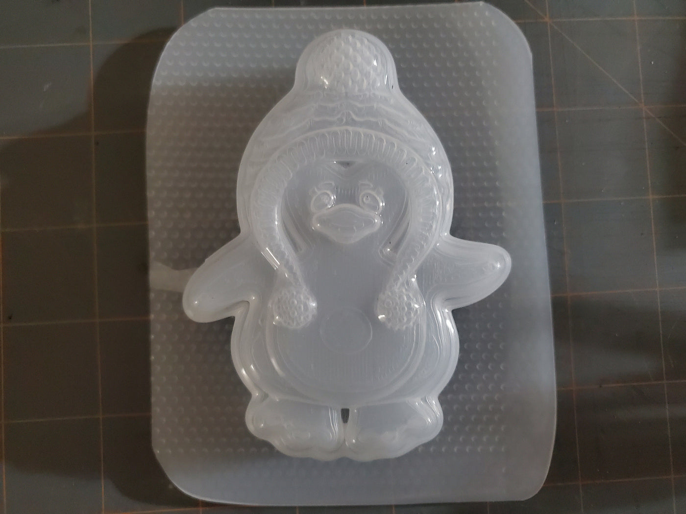 Winter Penguin Plastic Mold or Silicone mold, bath bomb mold, soap mold, baby penguin mold, resin mold, animal mold, bird mold, winter mold