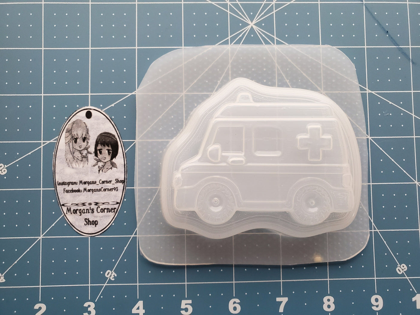 Rescue Vehicles Plastic Mold or Silicone mold, bath bomb mold, soap mold, firetruck mold, resin mold, police car mold, ambulance mold, car