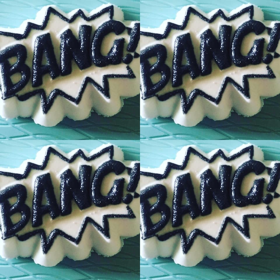Comic Phrases Plastic Mold or Silicone mold, bath bomb mold, soap mold, pow mold, resin mold, bang mold, bam mold, wow mold, pow mold, boom