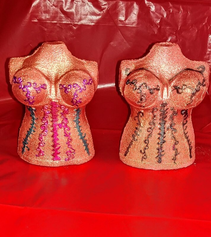 3D Corset Plastic Mold, 2-Part Mold, lady mold, bath bomb mold, soap mold, corset mold, candy mold, chocolate mold, feminine mold, mannequin