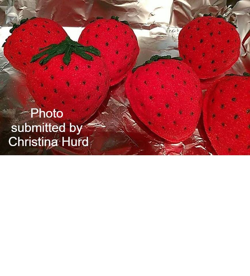 3D Strawberry 2-part Plastic Mold, bath bomb mold, soap mold, fruit mold, resin mold, strawberry mold, chocolate mold, berry mold, food mold