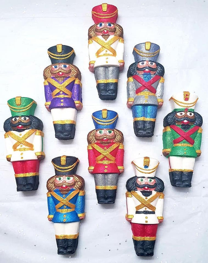 Nutcracker Plastic Mold or Silicone mold, bath bomb mold, soap mold, ballet mold, resin mold, nut cracker mold, doll mold, soldier mold, nut