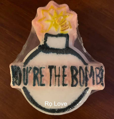 You're The Bomb! Plastic Mold or Silicone mold, bath bomb mold, soap mold, bomb mold, resin mold, you're the bomb mold, dynamite mold, candy