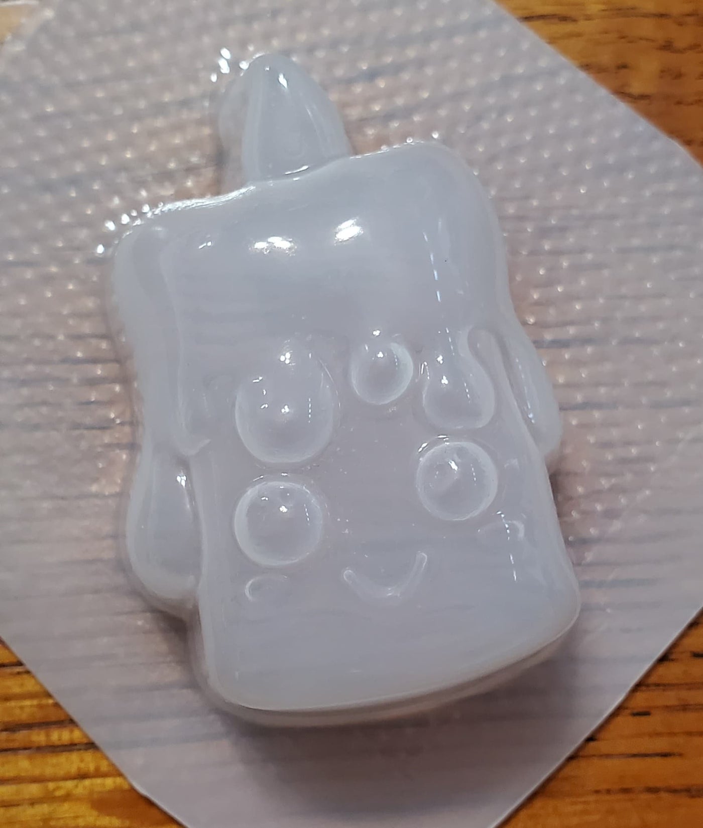 Kawaii Dripping Candle Plastic Mold or Silicone mold, bathbomb mold, soap mold, candle mold, resin mold, kawaii mold, chocolate mold, Drippy