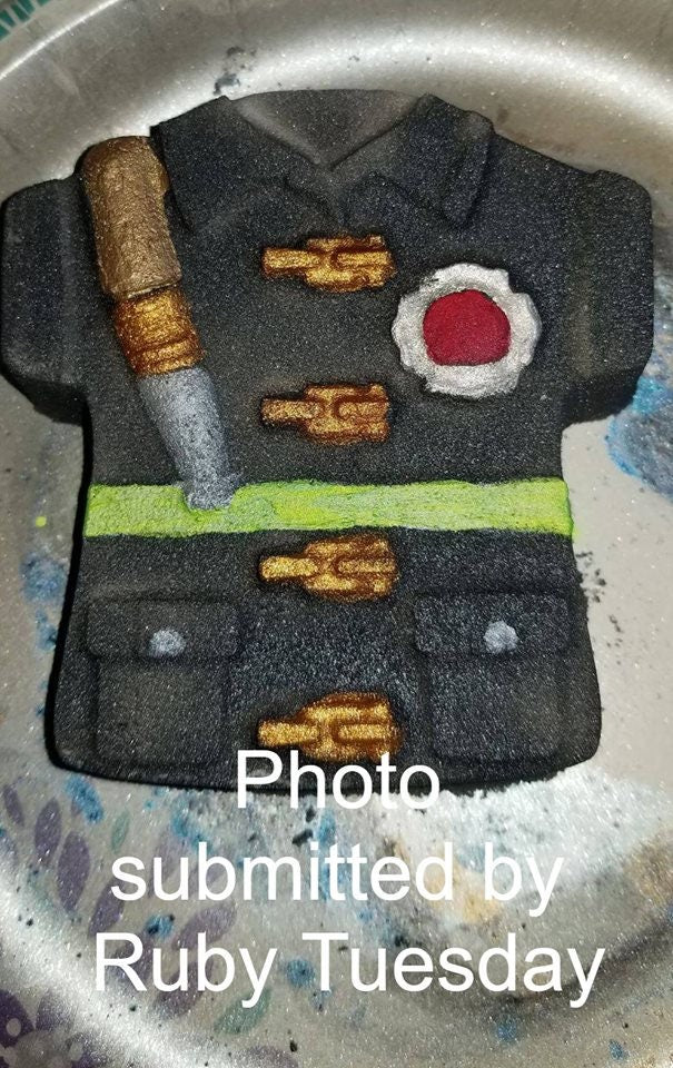 Career Uniforms Plastic Mold, bath bomb mold, soap mold, uniform mold, resin mold, doctor mold, fireman mold, policeman, soldier, pilot