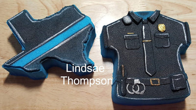 Career Uniforms Plastic Mold, bath bomb mold, soap mold, uniform mold, resin mold, doctor mold, fireman mold, policeman, soldier, pilot