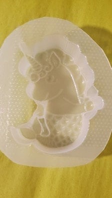 Mermacorn Plastic Mold or Silicone mold, bath bomb mold, soap mold, mermaid mold, resin mold, unicorn mold, mermaid unicorn mold, kawaii