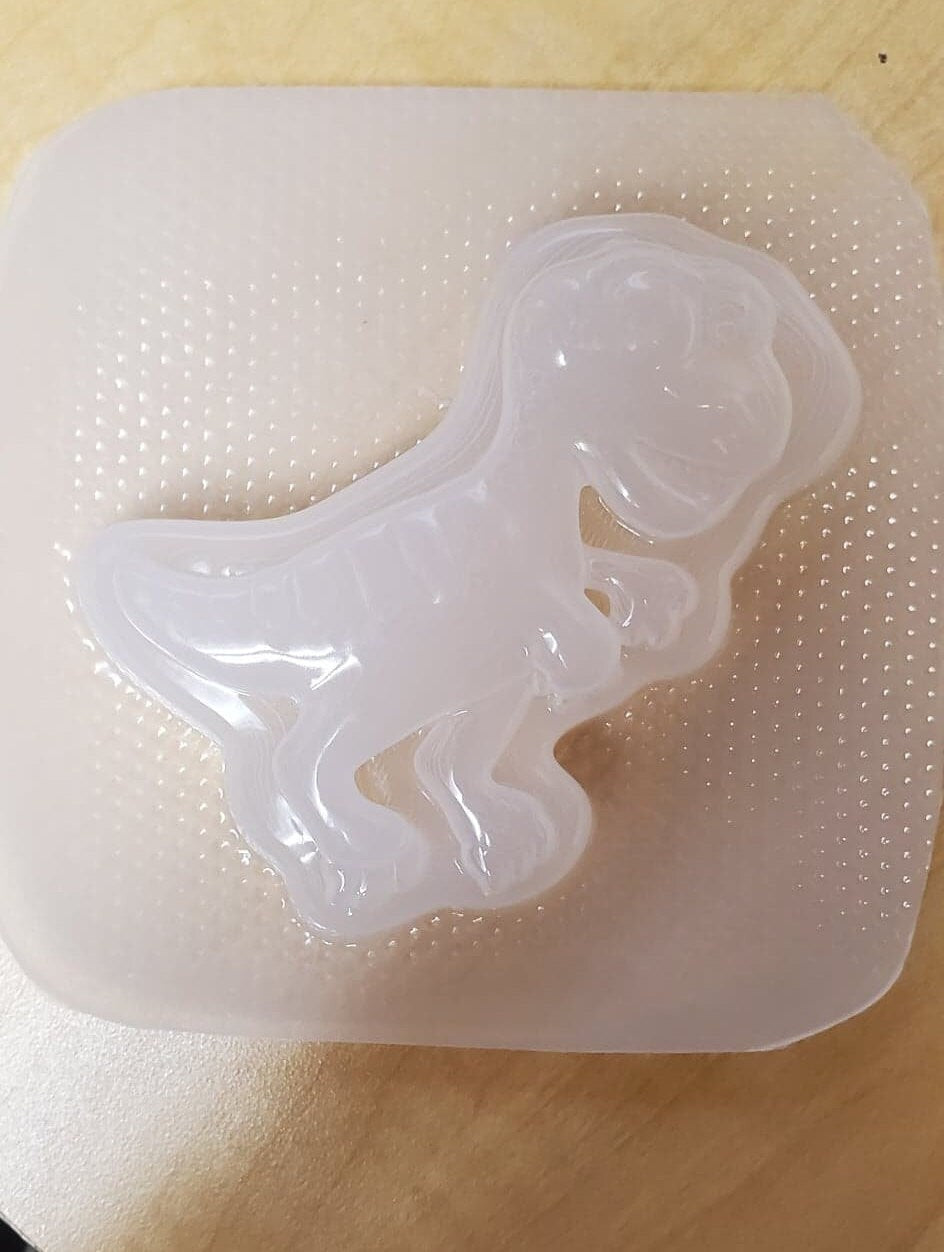 Simple Dinosaur Plastic Mold or Silicone mold, bath bomb mold, soap mold, simple mold, resin mold, dino mold, dinosaur mold, candle mold