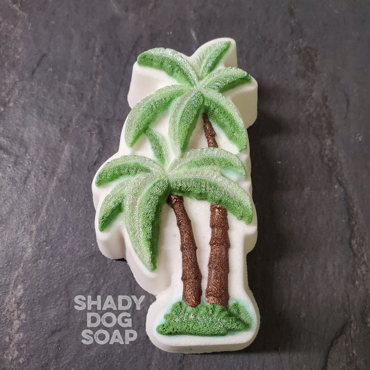 Palm Tree Plastic Mold or Silicone mold, bath bomb mold, soap mold, tree mold, resin mold, palm tree mold, chocolate mold, candy mold, tree