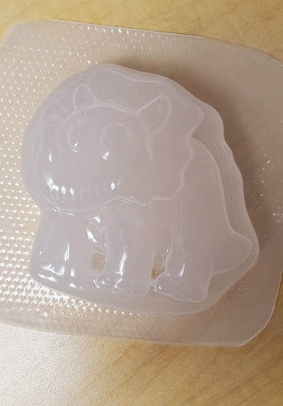 Simple Dinosaur Plastic Mold or Silicone mold, bath bomb mold, soap mold, simple mold, resin mold, dino mold, dinosaur mold, candle mold