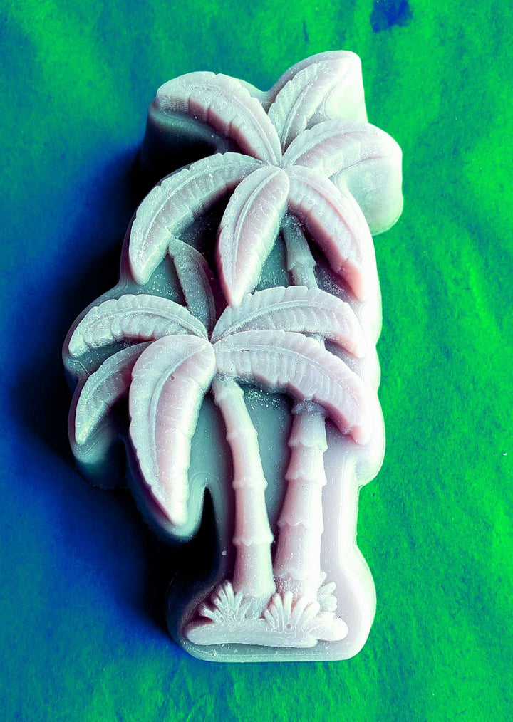 Palm Tree Plastic Mold or Silicone mold, bath bomb mold, soap mold, tree mold, resin mold, palm tree mold, chocolate mold, candy mold, tree
