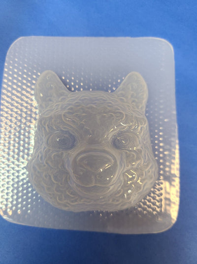 Alpaca Head Plastic Mold or Silicone mold, bath bomb mold, soap mold, llama mold, resin mold, candy mold, chocolate mold, alpaca mold, cute