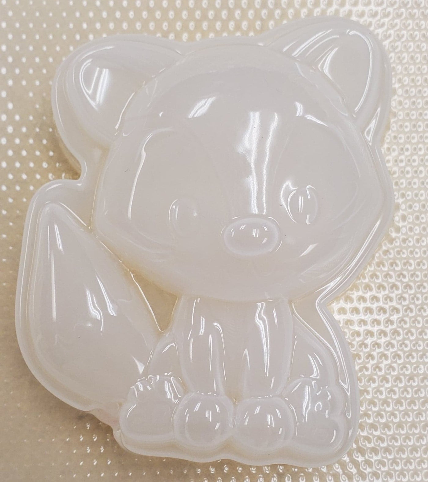 Fox Cutie Plastic Mold or Silicone mold, bath bomb mold, soap mold, fox mold, resin mold, cutie mold, chocolate mold, kit mold, foxy mold