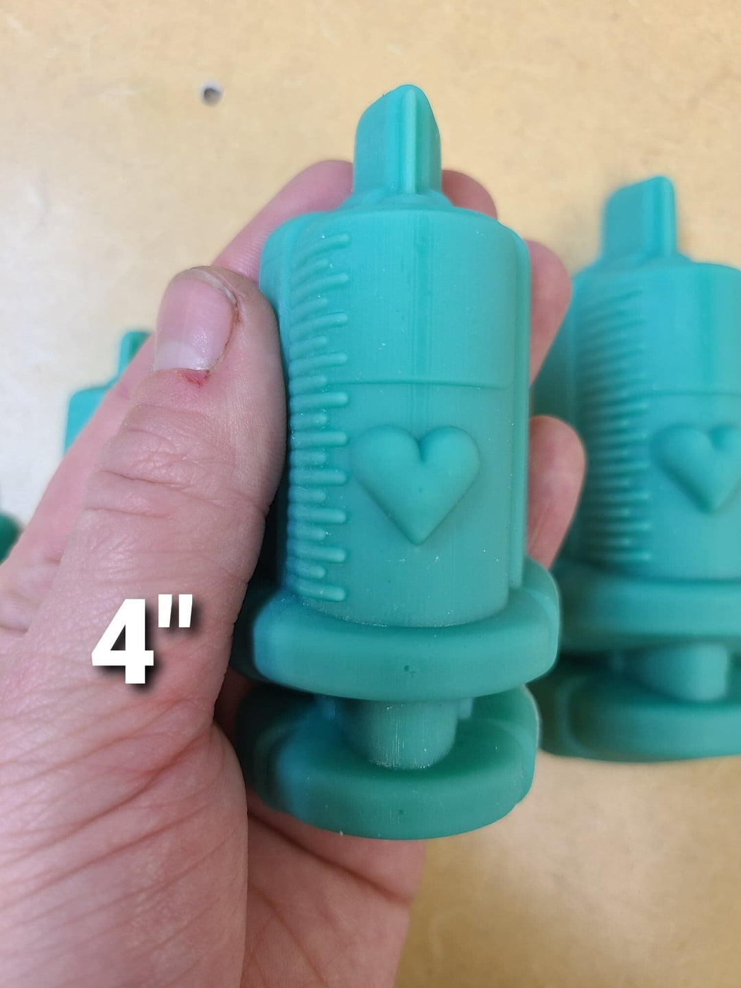 Syringe Plastic or Silicone mold, bath bomb mold, soap mold, nurse mold, resin mold, medical mold, doctor mold, Vet mold, chocolate mold