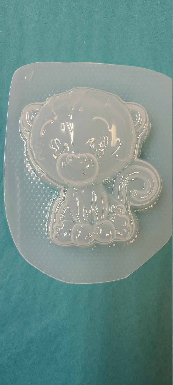 Tiger Cutie Plastic Mold or Silicone mold, bath bomb mold, soap mold, tiger mold, resin mold, cutie mold, chocolate mold, kitten, baby mold