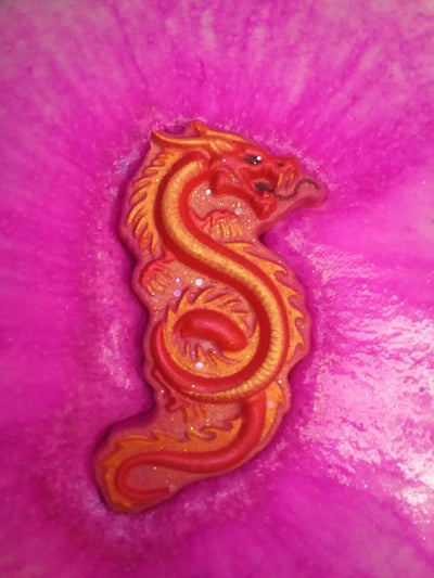 Spiral Dragon Plastic Mold or Silicone mold, bath bomb mold, soap mold, dragon mold, resin mold, dino mold, dinosaur mold, spiral mold, mold