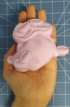 Money Bag Plastic Mold or Silicone mold, bath bomb mold, soap mold, resin mold, bag mold, Chocolate mold, coin bag mold, gold sack mold, wax
