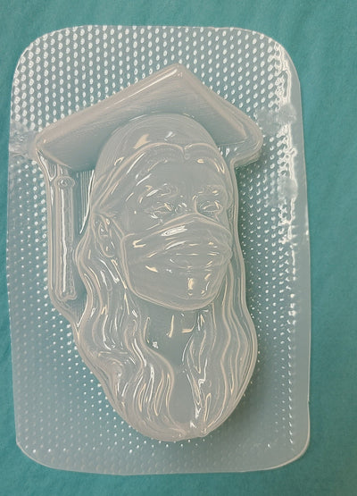 The Graduate Plastic Mold or Silicone mold, bath bomb mold, soap mold, graduate mold, resin mold, candy mold, chocolate mold, mask mold, wax