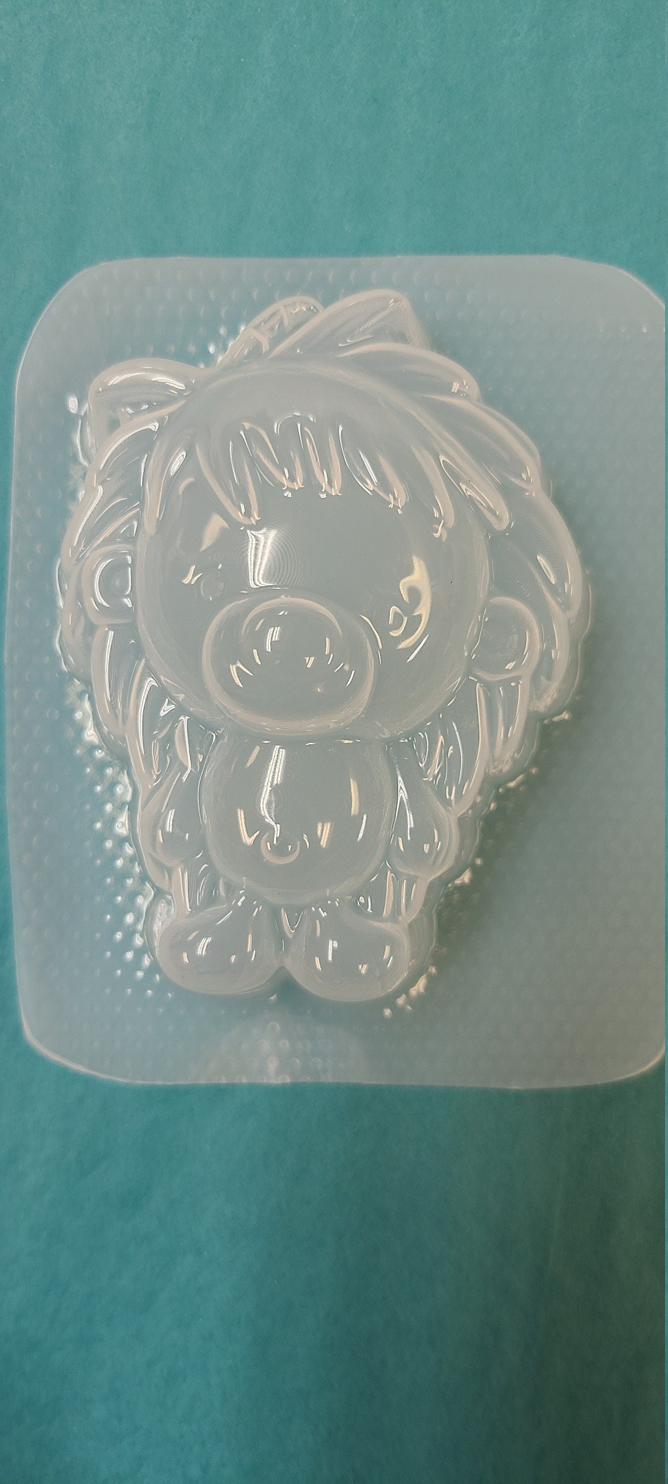 Hedgehog Cutie Plastic Mold or Silicone mold, bath bomb mold, soap mold, hedgehog mold, resin mold, cutie mold, chocolate mold, baby mold