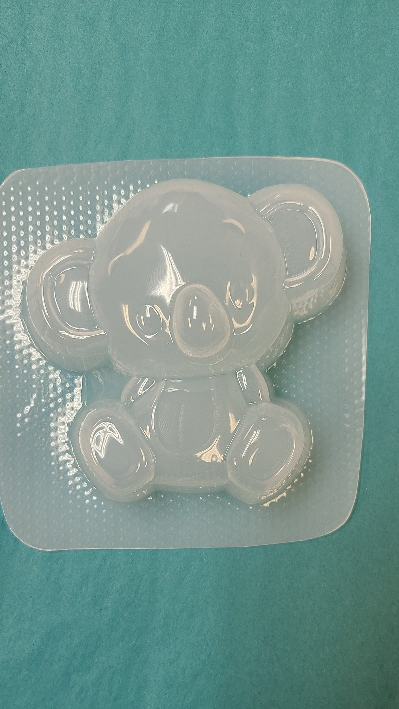 Koala Cutie Plastic Mold or Silicone mold, bath bomb mold, soap mold, koala mold, resin mold, cutie, chocolate mold, baby mold, bear mold