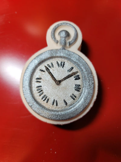 Pocket Watch Plastic Mold or Silicone mold, bath bomb mold, soap mold, pocket mold, resin mold, poket watch mold, watch mold, fathers day