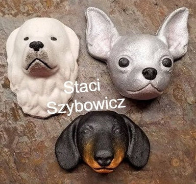 Dachshund Plastic Mold, dog mold, bath bomb mold, soap mold, Dachshund mold, resin mold, puppy mold, wiener dog mold, badger dog mold, doxie