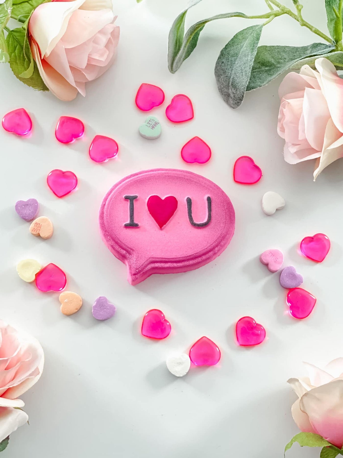 I Love You Conversation Bubble Plastic Mold or Silicone mold, bath bomb mold, soap mold, convo mold, resin mold, love mold, cute mold, heart