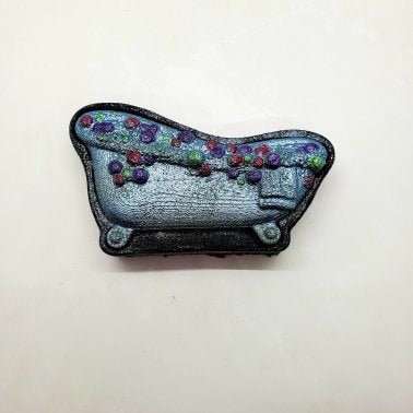 Claw Foot Tub Plastic Mold or Silicone mold, bath bomb mold, soap mold, spa mold, resin mold, bath tub mold, chocolate mold, bubble bath