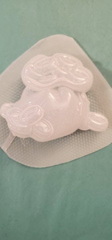 Money Bag Plastic Mold or Silicone mold, bath bomb mold, soap mold, resin mold, bag mold, Chocolate mold, coin bag mold, gold sack mold, wax