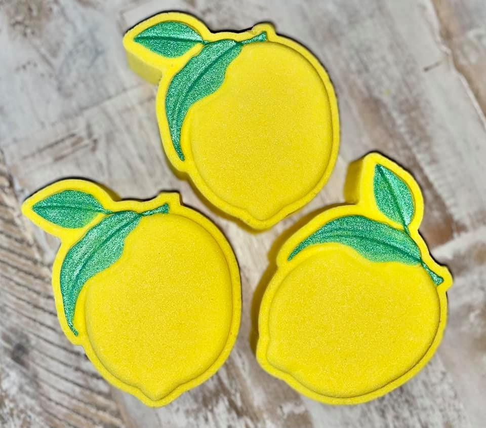 Simple Lemon Plastic Mold or Silicone mold, bath bomb mold, soap mold, lemon mold, resin mold, citrus mold, fruit mold, food mold, lime mold