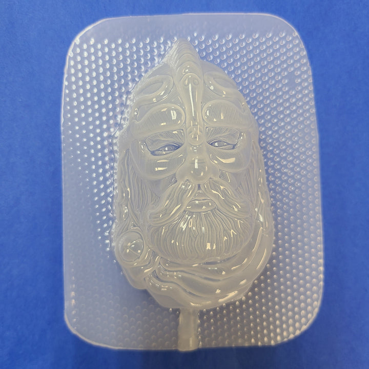 Viking Warrior Head Mold - Plastic Mold or Silicone Mold, Chocolate Mold, Soap Mold, Bathbomb Mold, Wax Mold, Wax melt Mold, Bath Bomb Mold