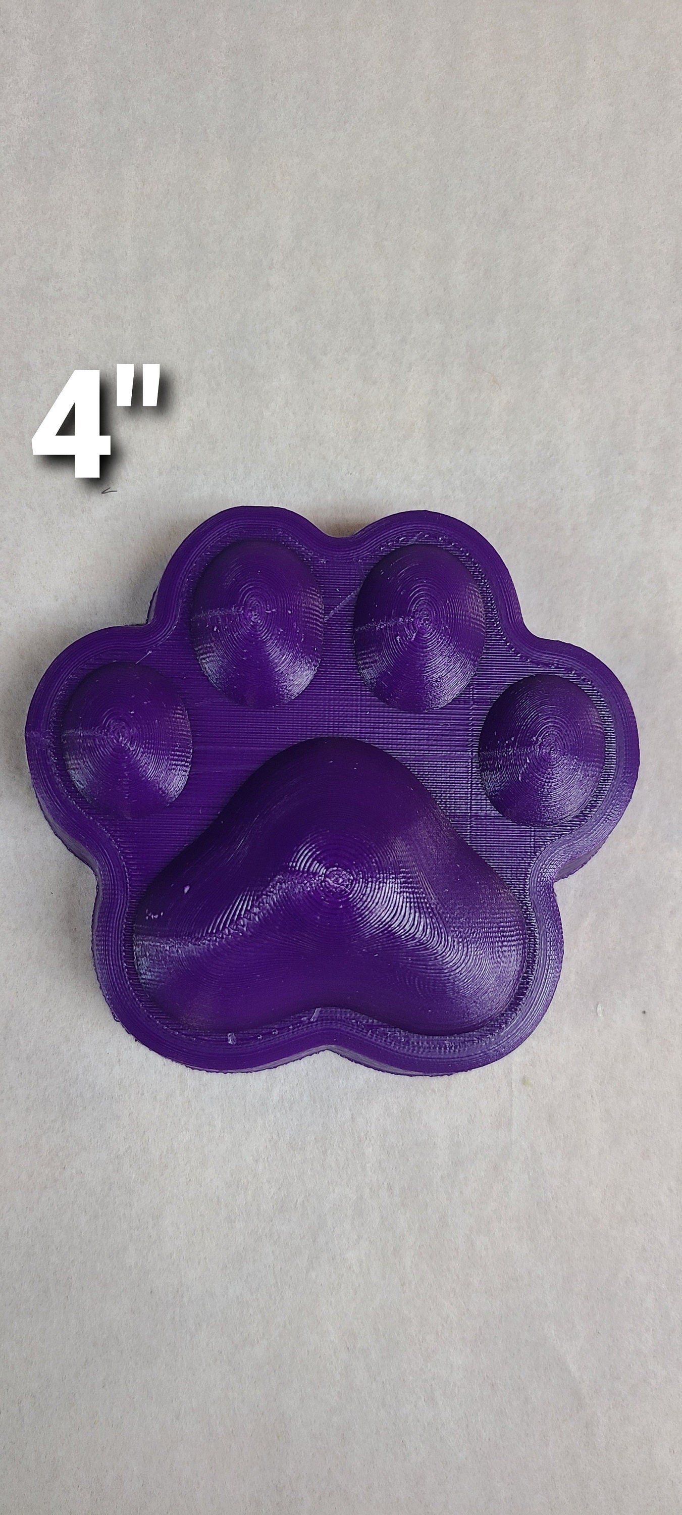 Cat Paw Plastic Mold or Silicone mold, bath bomb mold, soap mold, paw mold, resin mold, panther mold, chocolate mold,cat paw mold, Cat mold