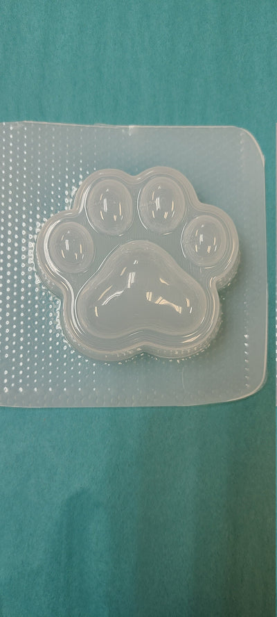 Cat Paw Plastic Mold or Silicone mold, bath bomb mold, soap mold, paw mold, resin mold, panther mold, chocolate mold,cat paw mold, Cat mold