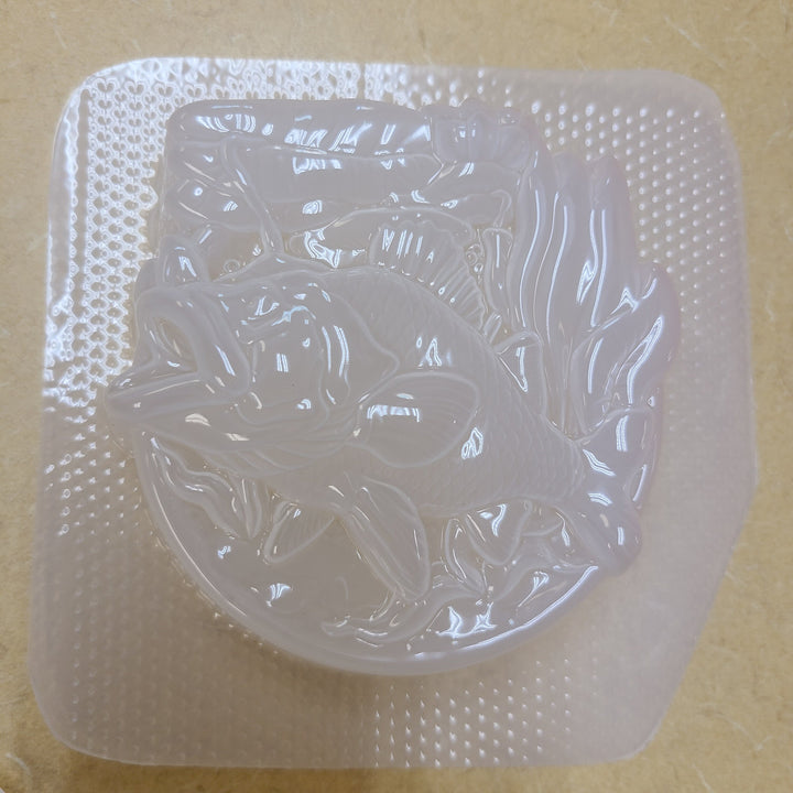 Large Mouth Bass Plastic Mold or Silicone mold, bath bomb mold, soap mold, bass mold, resin mold, fish mold, bass fish mold, fishing mold