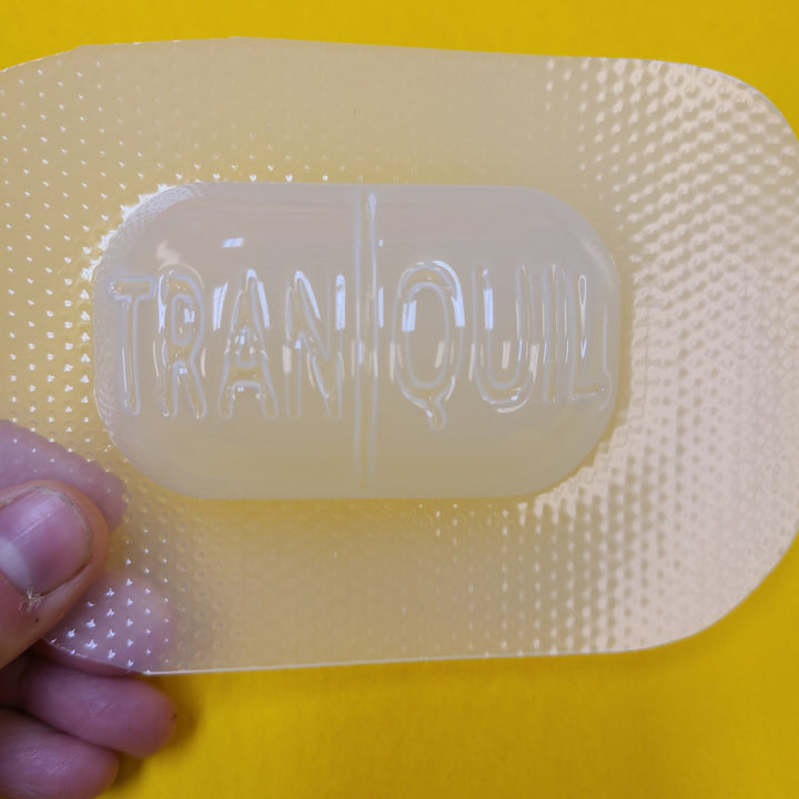 Pill Plastic Mold chill mold, bathbomb mold, soap mold, relax mold, tablet mold, chilax mold, aspirin mold, calm mold, R&amp;R