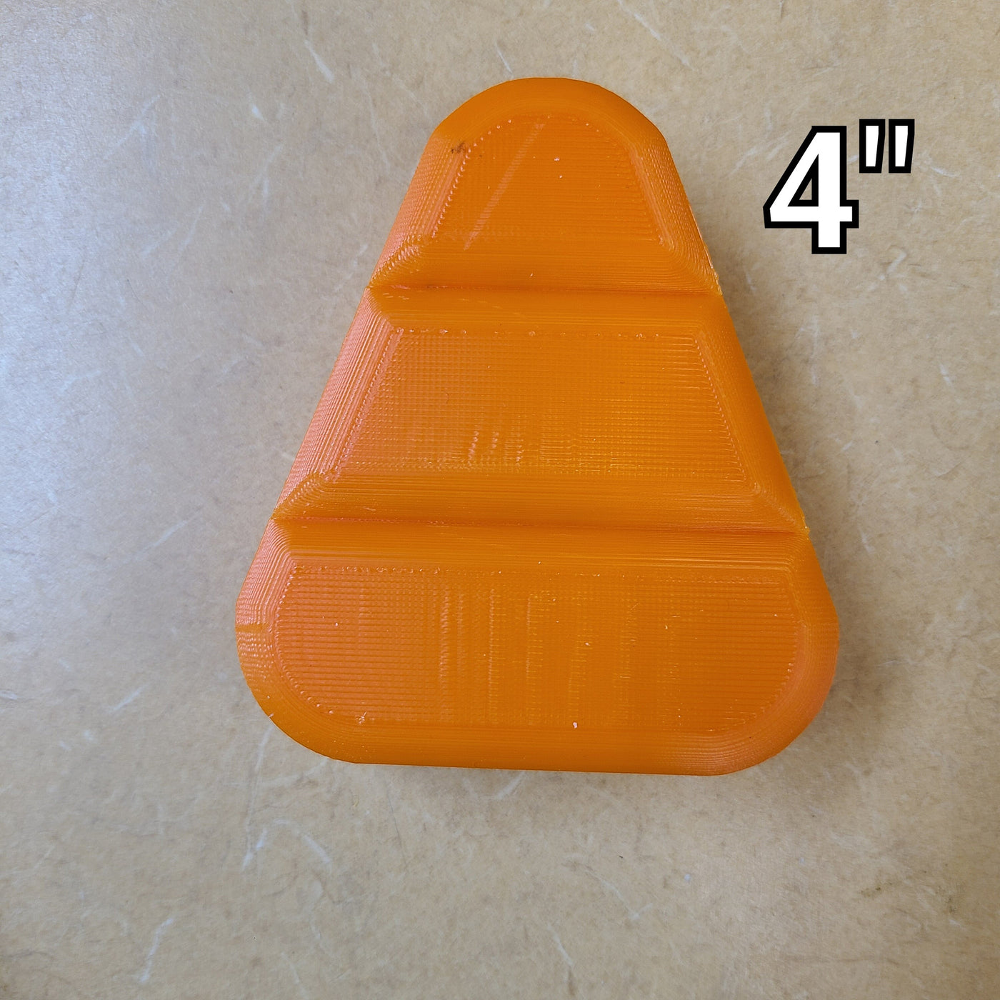 Simple Candy Corn Plastic Mold or Silicone mold, bath bomb mold, soap mold, sweet mold, resin mold, food mold, candy mold, Candycorn mold