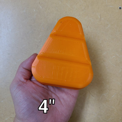 Simple Candy Corn Plastic Mold or Silicone mold, bath bomb mold, soap mold, sweet mold, resin mold, food mold, candy mold, Candycorn mold