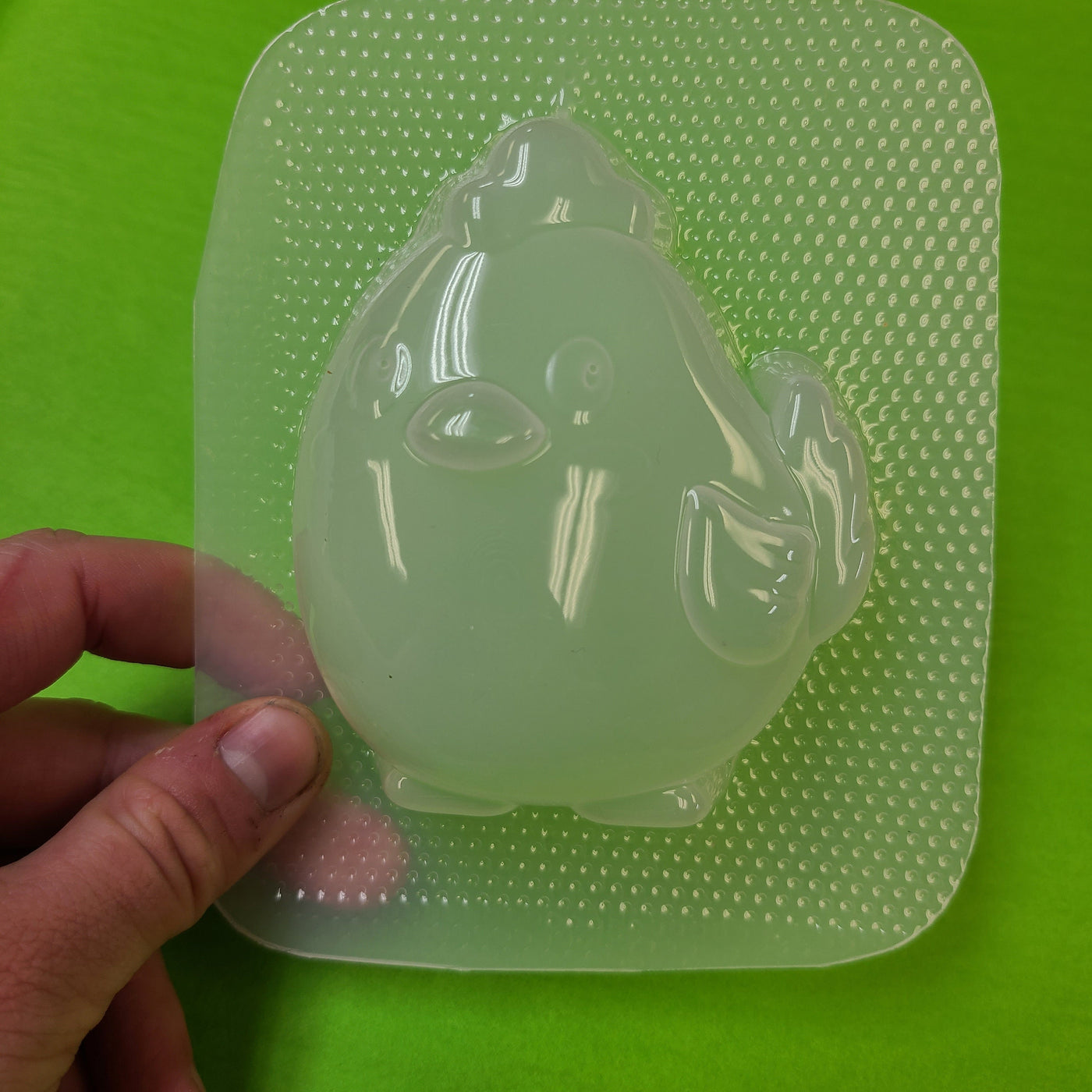 Simple Chick Chicken Plastic Mold or Silicone mold, bath bomb mold, soap mold, chicken mold, resin mold, baby bird mold, chocolate, birdie