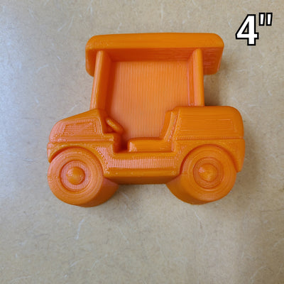 Golf Cart Plastic Mold, bath bomb mold, soap mold, golf mold, sport mold, golf mold, golfcart mold, chocolate mold, cart mold, golf mould