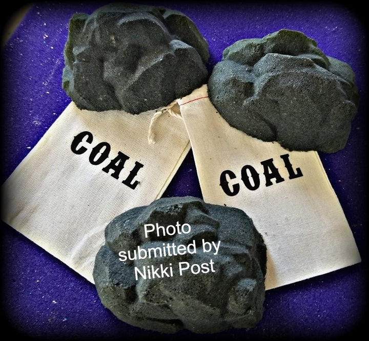 Lump of Coal Plastic Mold or Silicone mold, bath bomb mold, soap mold, resin mold, coal mold, chocolate mold, Snow mold, rock mold. stone