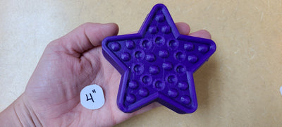 Star Pop It Plastic Mold or Silicone mold, bath bomb mold, soap mold, Sky mold, resin mold, Pop it mold, chocolate mold, Star mold, Galaxy