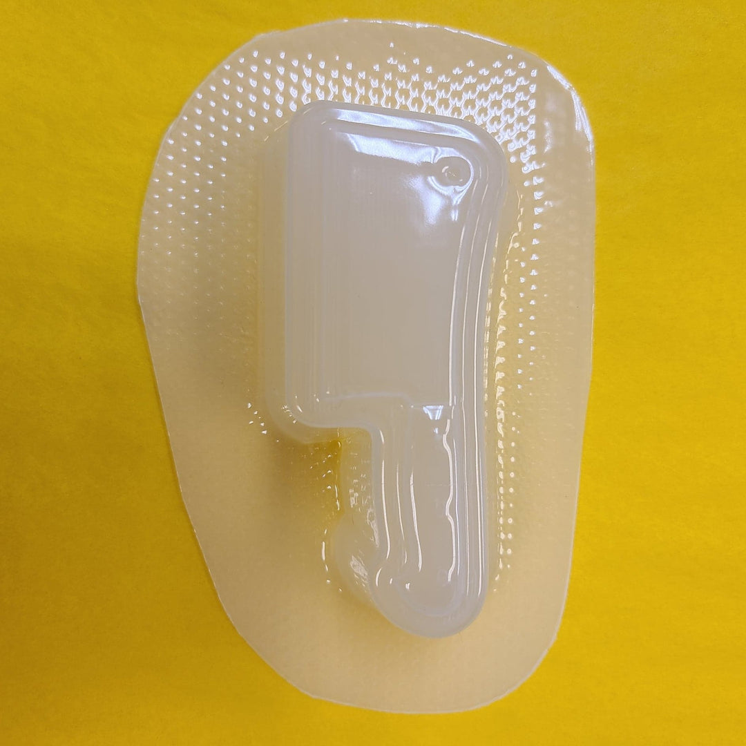 Cleaver Knife Plastic Mold or Silicone Mold, Resin Mold, Soap Mold, bath bomb mold, blade mold, dagger mold, butcher knife mold, cleaver
