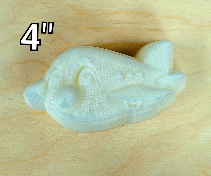 Cartoon Airplane Plastic or Silicone mold, bath bomb mold, soap mold, resin mold, Plane mold, Airport mold, kawaii mold, Cartoon Mold, Mould