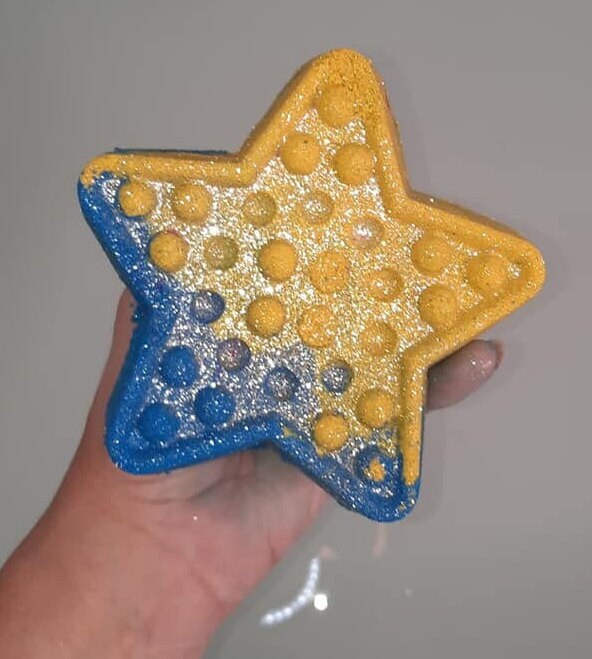 Star Pop It Plastic Mold or Silicone mold, bath bomb mold, soap mold, Sky mold, resin mold, Pop it mold, chocolate mold, Star mold, Galaxy