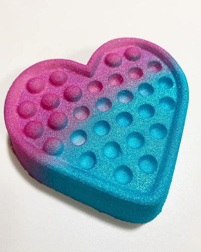 Heart Pop It Plastic Mold or Silicone mold, bath bomb mold, soap mold, Heart mold, resin mold, Chocolate mold, Heart popit Mold, Fidget mold